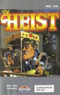 The Heist JP MSX JP box art